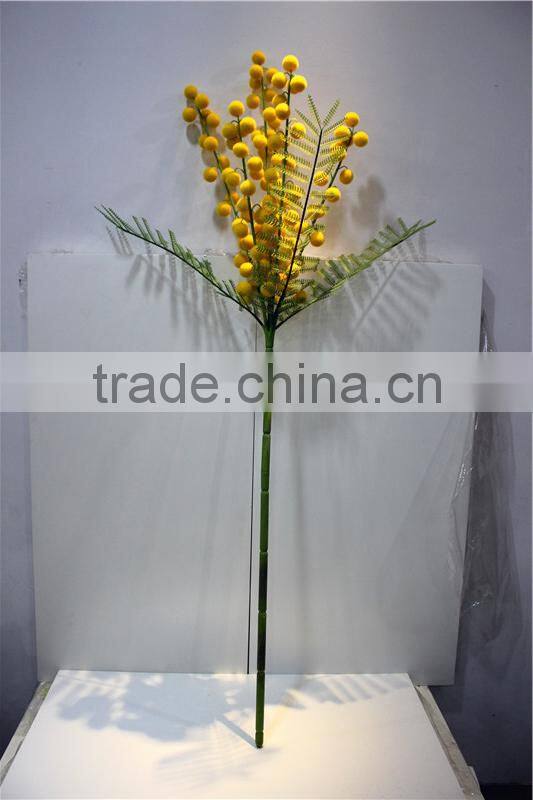 Home and outdoor garden table wedding gate decoration 60cm or 24inches Height artificial 3 heads flowers E04 0627