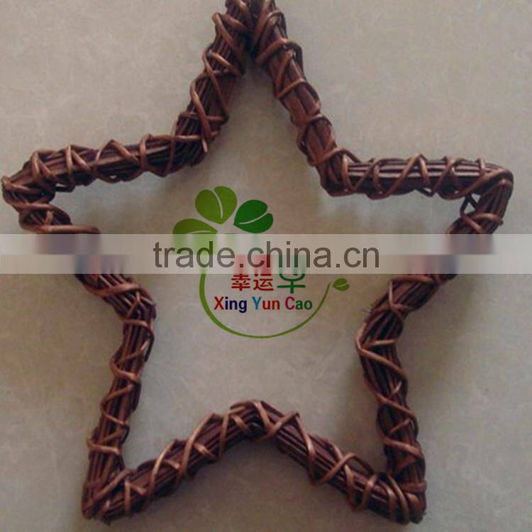 Cheap Christmas wicker bell decoration