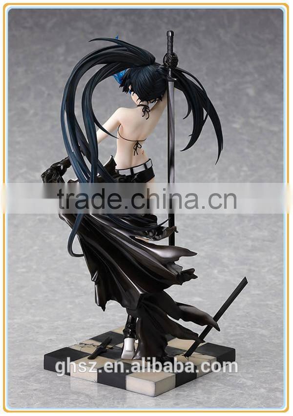 Factory price japanese black rock shooter episode 1anime figure for sale