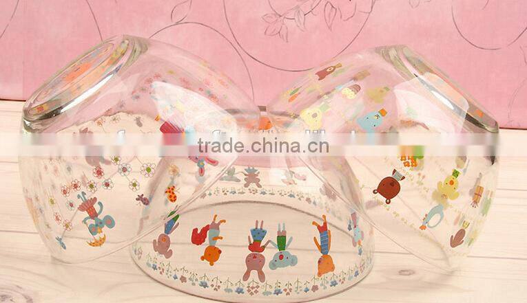 glass bowl/glass salad bowls/glass fruit bowl