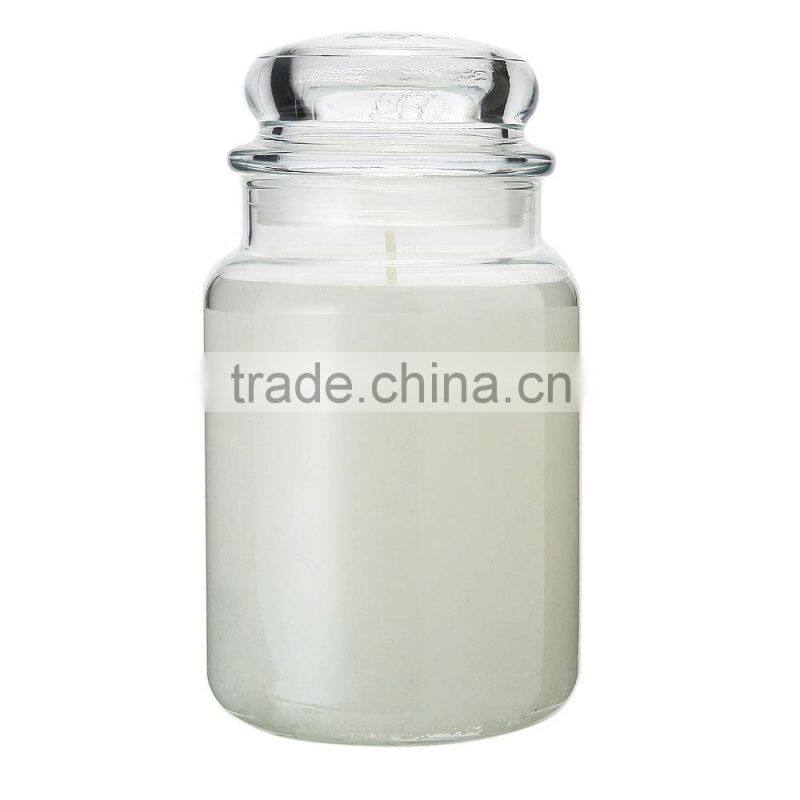 80ml 250ml 350ml glass wax jar glass candle holder with mushroom lid