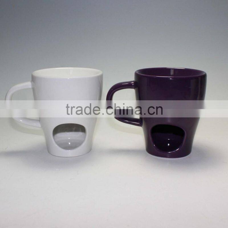 Ceramic Chocolate Fondue Mug