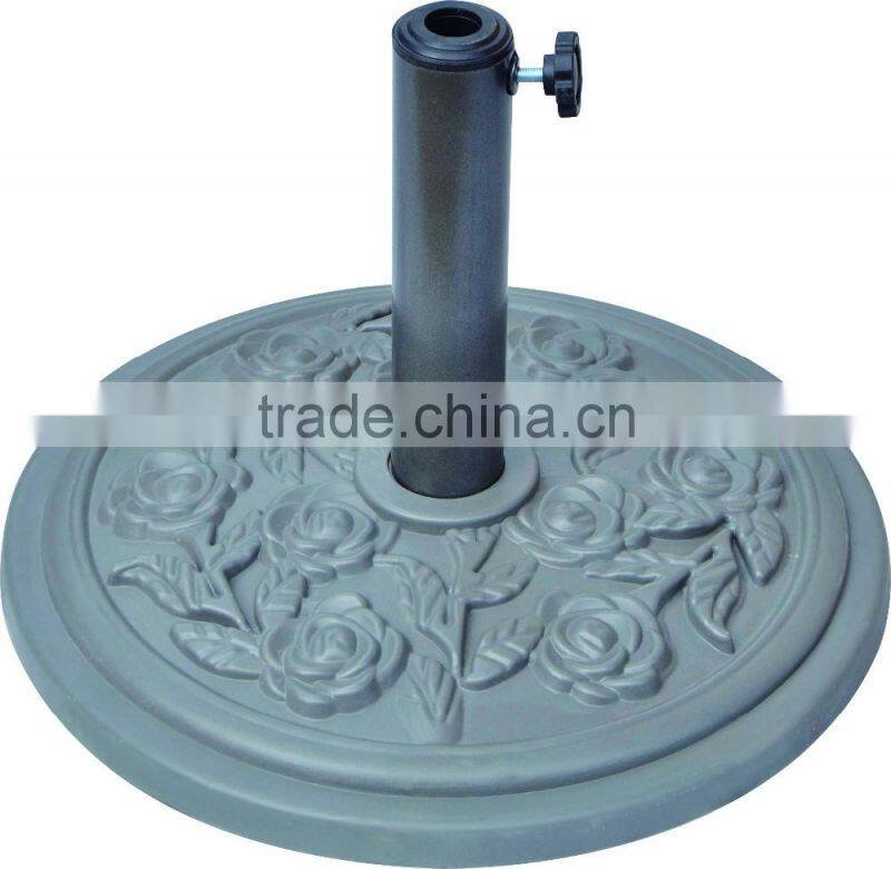 9.50KGS Outdoor Round Classic Plastic Cement Umbrella Base PC-R2-9.5