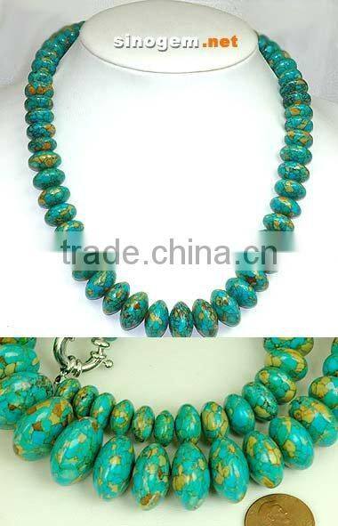 Gemstone and coral beads