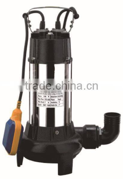 V1100DF Submersible sewage pump with cutting system
