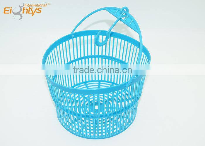 PP storage plastic round baskets bulk plastic baskets