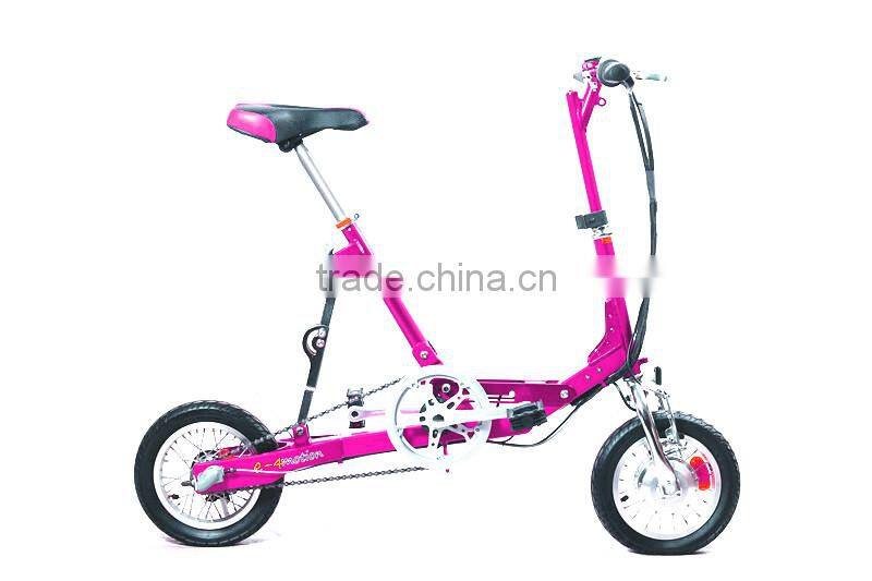 12 inch electric folding bike with aluminum frame