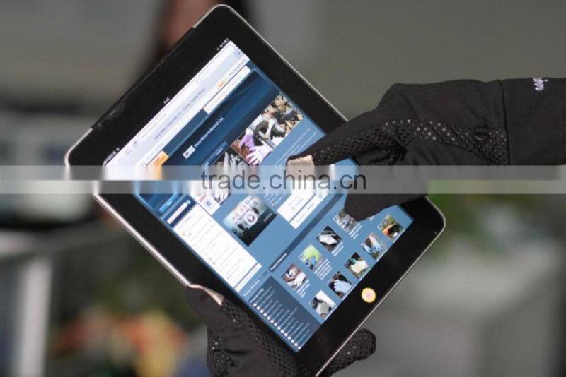NMSAFETY smart work gloves touch screen with static wire fabric on fingers glove