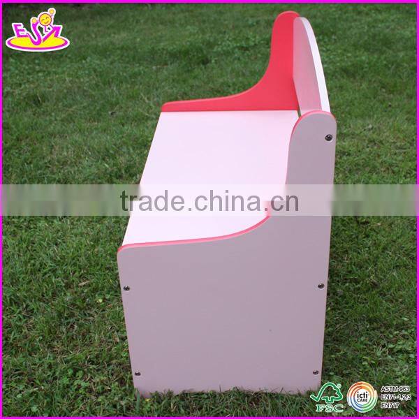 Hot new product for 2015 wooden home storage box for kids,cheap children home storage box,home folding chair storage box W08C013