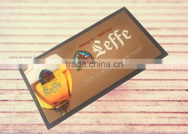 good quality custom rubber bar drip mat
