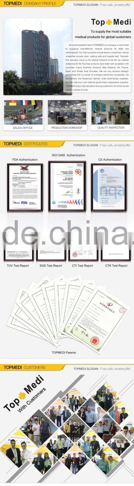 TOPMEDI Medical Equipment comfortable soft sponge foldable hospital bed air mattress