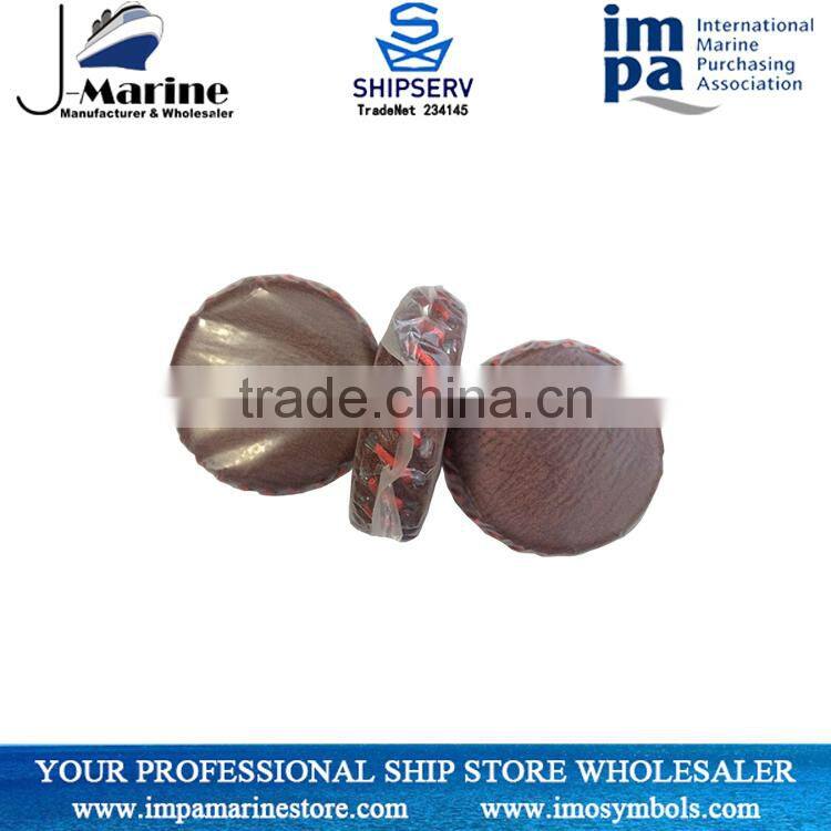 Marine Wholesale Brass Circular Chart Weights With Leater Case