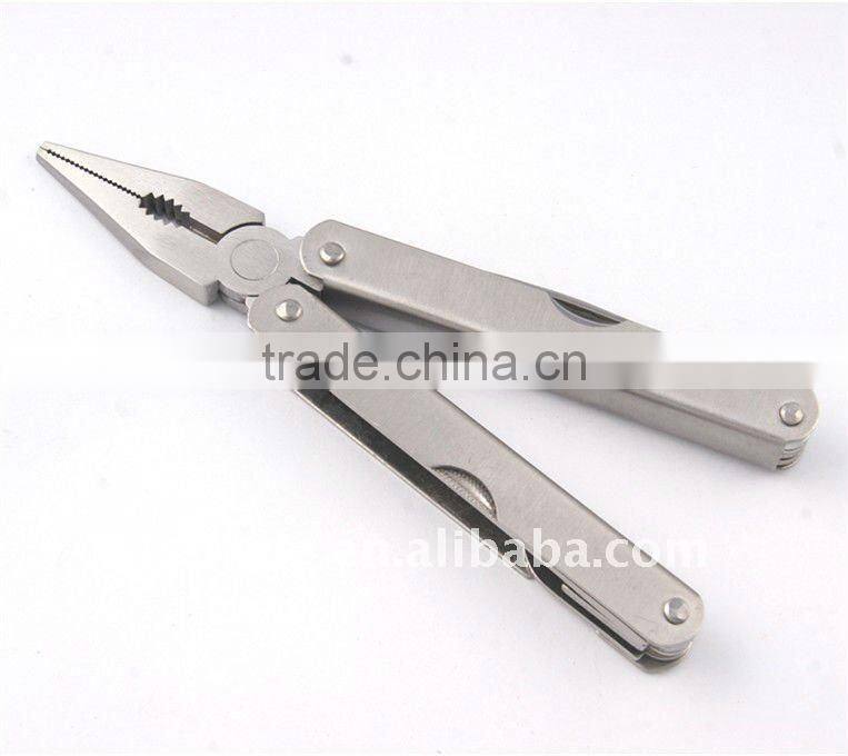 "stock" 2014 Mini small folding clip multi plier tools 8712-