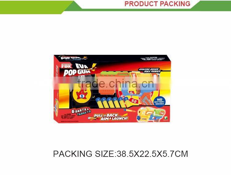 New arrival good quailty soft toy gun that shoots plastic bullets