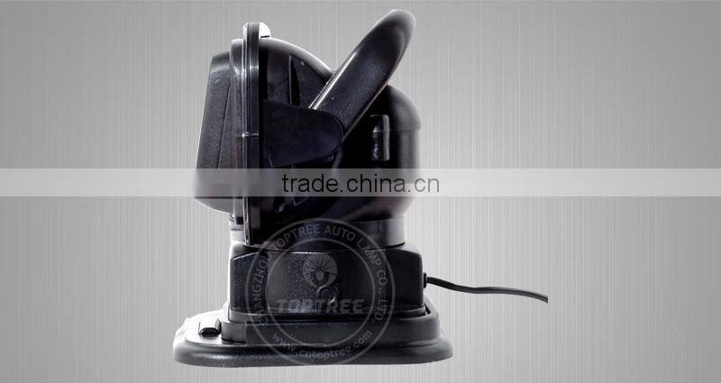 Marine 5W led spotlight, auto car LED spot lights 50W remote control spot light 12v