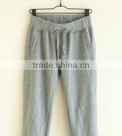 soft with elasticity casual sport women black long pants