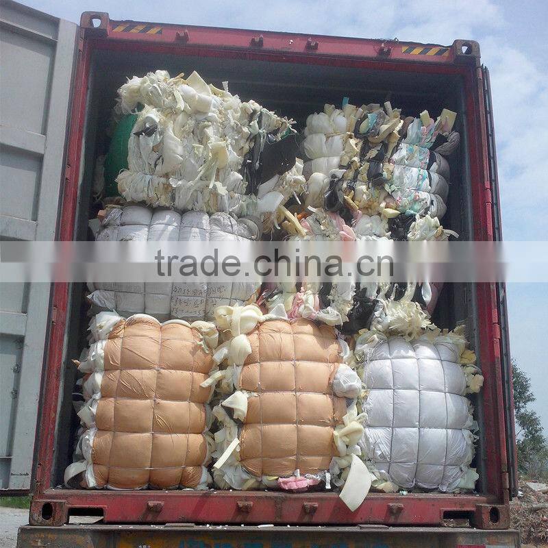 Furniture / mattress foam scrap PU foam scrap bra foam scrap( pure colour &Mix colour)