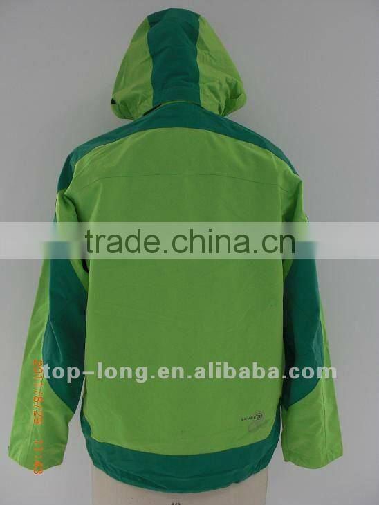 Men sportswear outdoor clothing brands with hood windproof waterproof