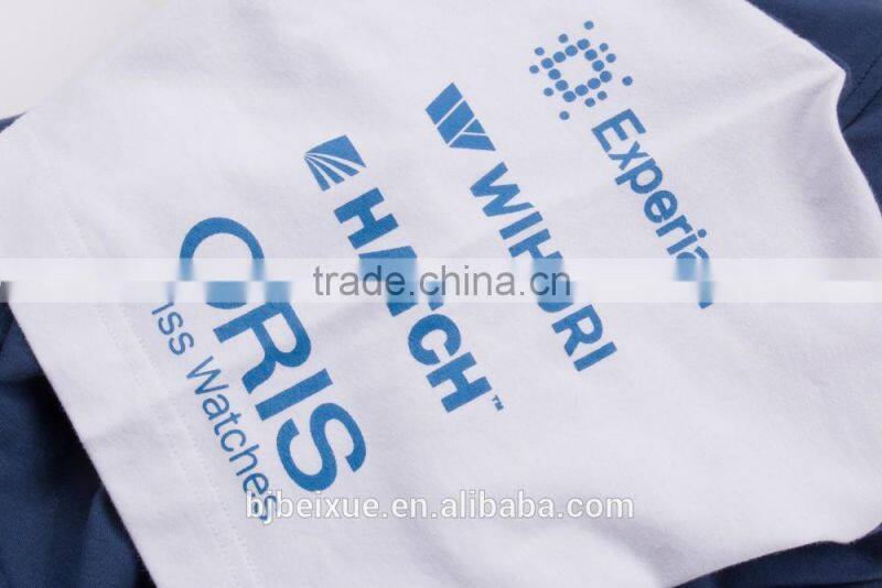 2016 Latest t shirt designs cotton blue China supplier men design your own t shirt
