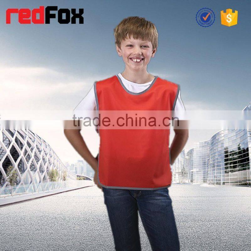 wholesale high quality cheap safety hi vis child vest