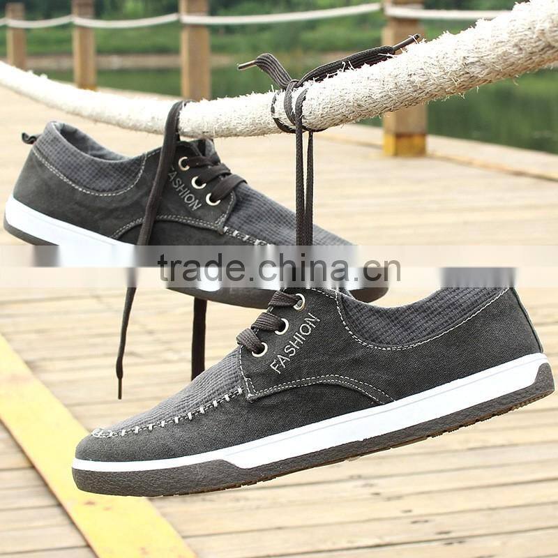 MS1062 men canvas shoes spring 2017 lace casual sport man shoes