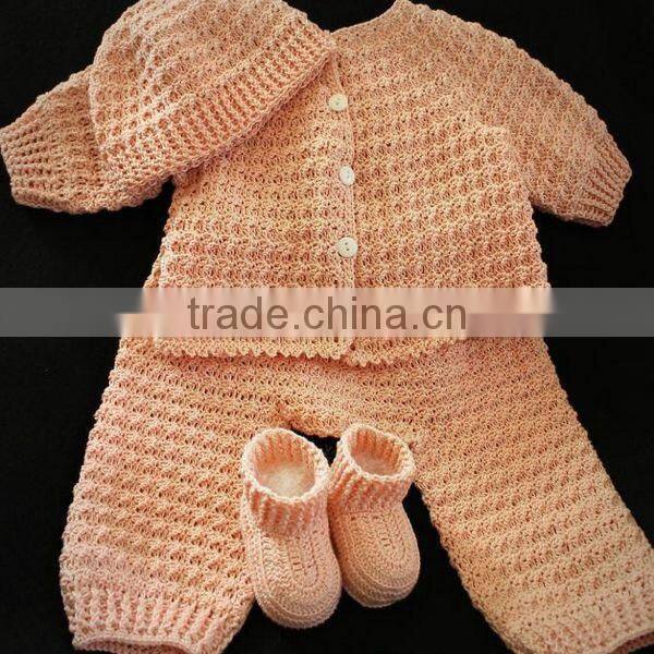 Hand Crochet Knitwear Baby Pattern