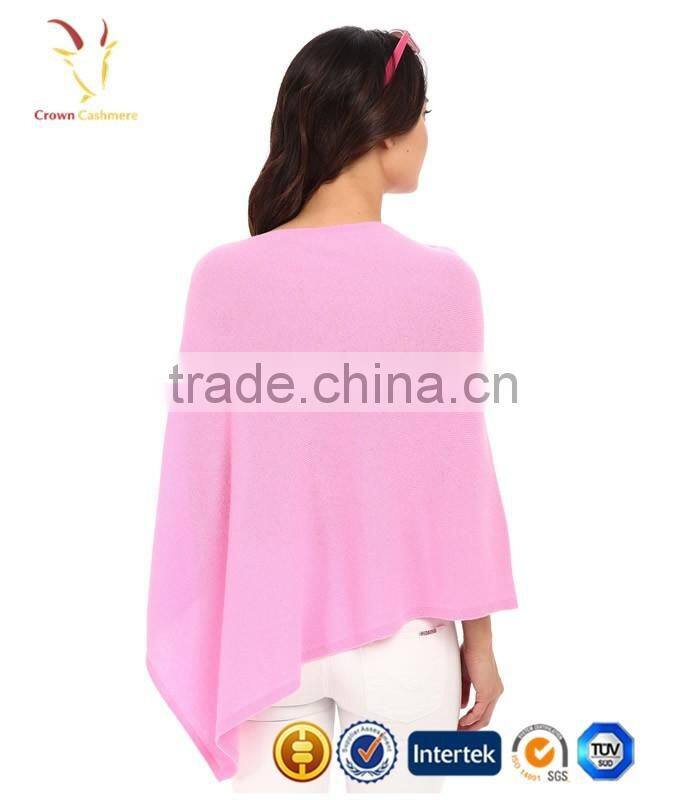Cashmere Designer Poncho Sweater For Women