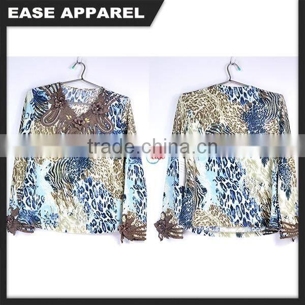 women multi colours print woven blouses