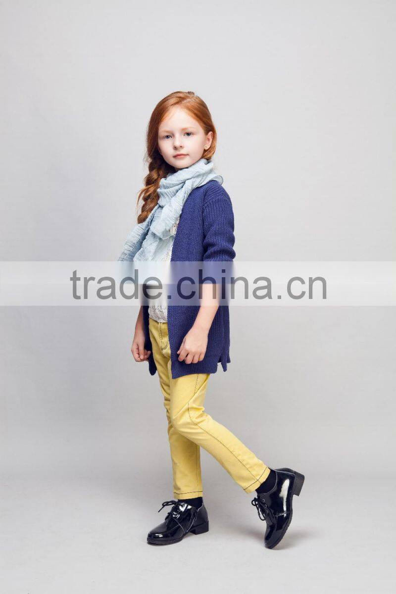 cool kid zone fashion baby girl sweater midume-long pattern slim fit knitting sweater bady girl dress