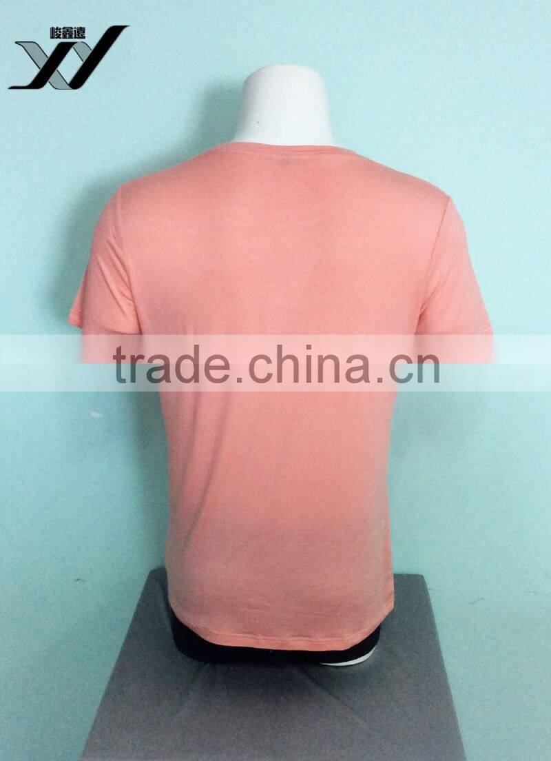 2016 hot sale short sleeve T-shirt with cartoon pattern