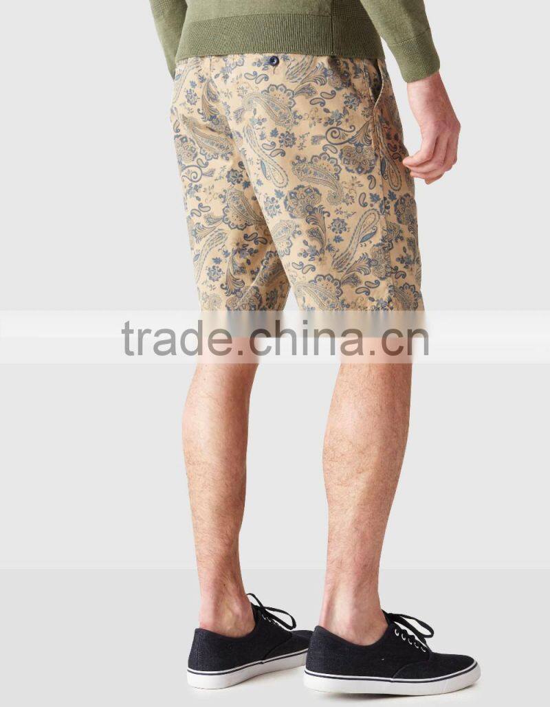 mens hawaiian print vintage bermuda shorts overall bandana print shorts