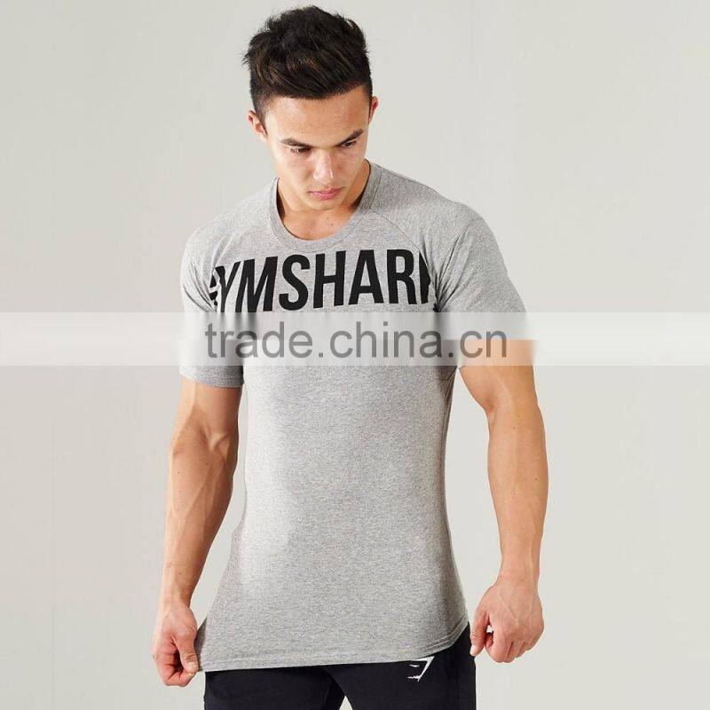 2016 New Arrivel Men Fitness T Shirt Bodybuilding Gym Wear Clothing Sport T Shirt