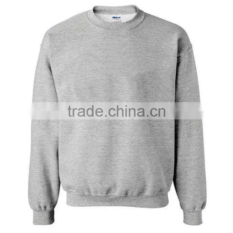 Newest fashion Pullover men's crewneck sweatshirt customizable printing