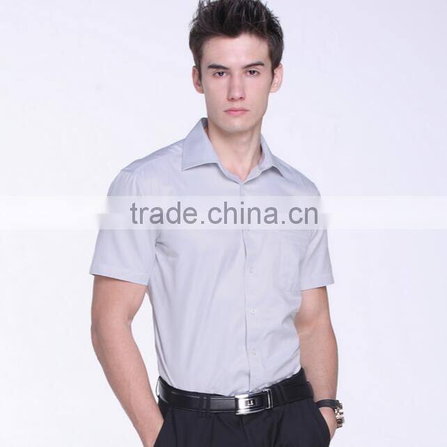 Hot sale Juqian simple iron italian twill man shirt/white quality man shirt