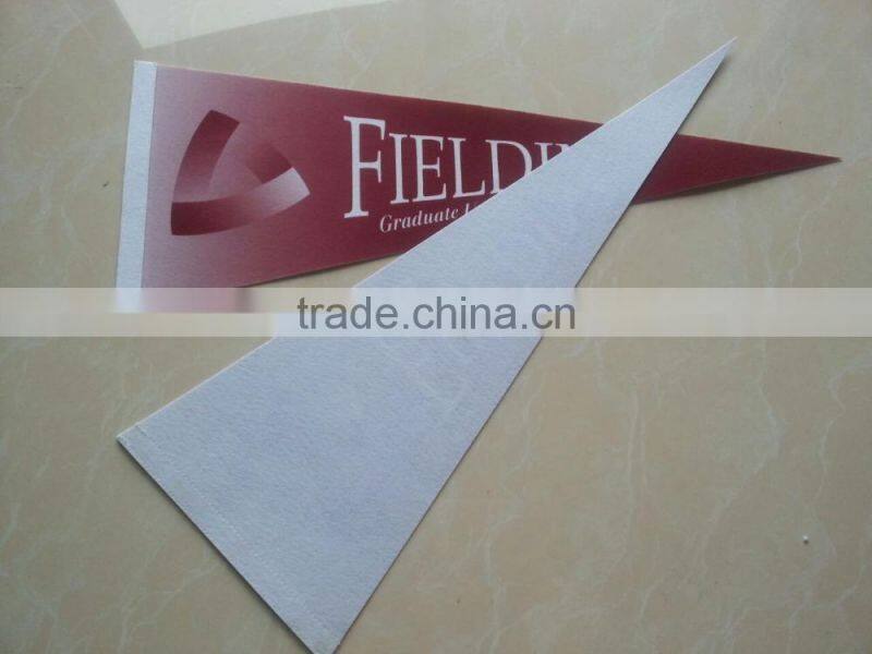 custom promotion pennant felt flag