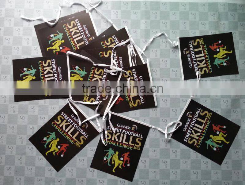 hanging bunting flag