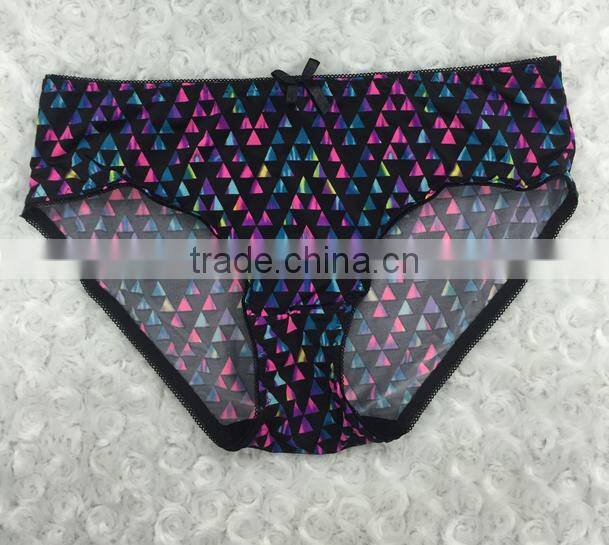 2017 OEM bra panty set women underwear printed bra panty set