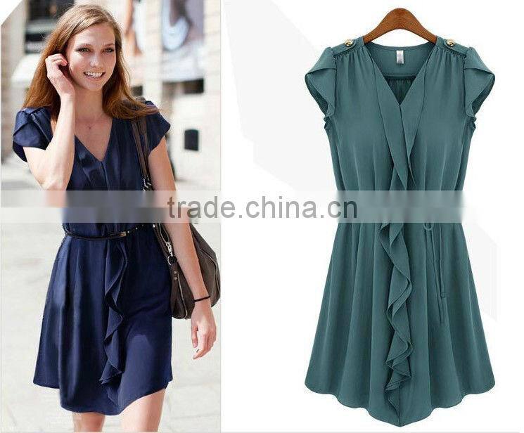 Elegant Latest Chiffon Women's Summer Dresses