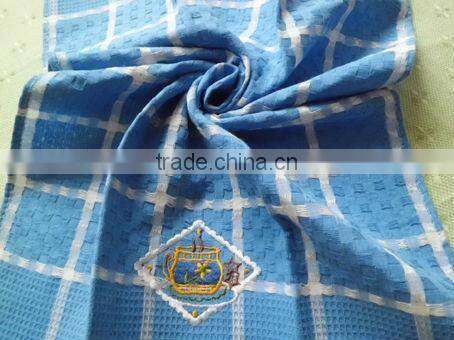 100%cotton embroidery waffle weave tea towels