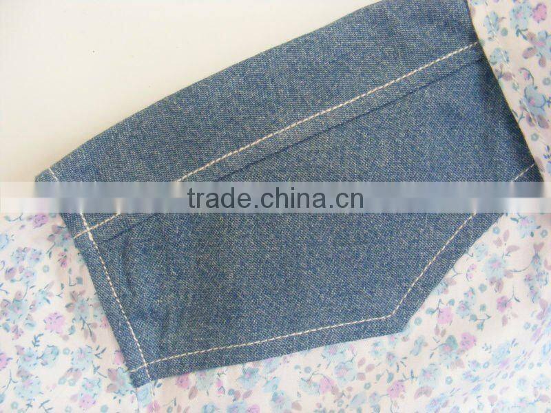 two pockets fancy men shirts printing