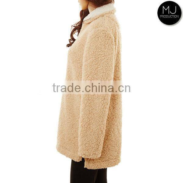 Wholesale Sherpa Pullover Plus Size Women Clothing Winter Jacket Coat Pregnant Women Dresses Maternity Clothes