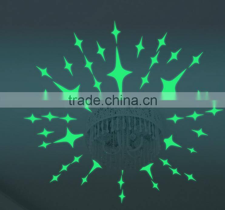 PVC cuttable printable self-adhesive rigid night glow photoluminescent Glow in the dark plastic sheet board