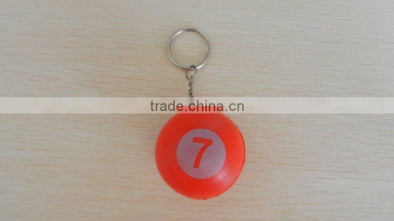 pu squeeze keychain