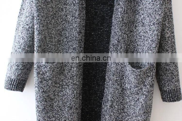 Maxi cardigan sweater woolen sweater designs for ladies