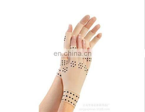 Magnetic Anti-Arthritis Therapy Magic Fingerless Palm Hand Massage Gloves