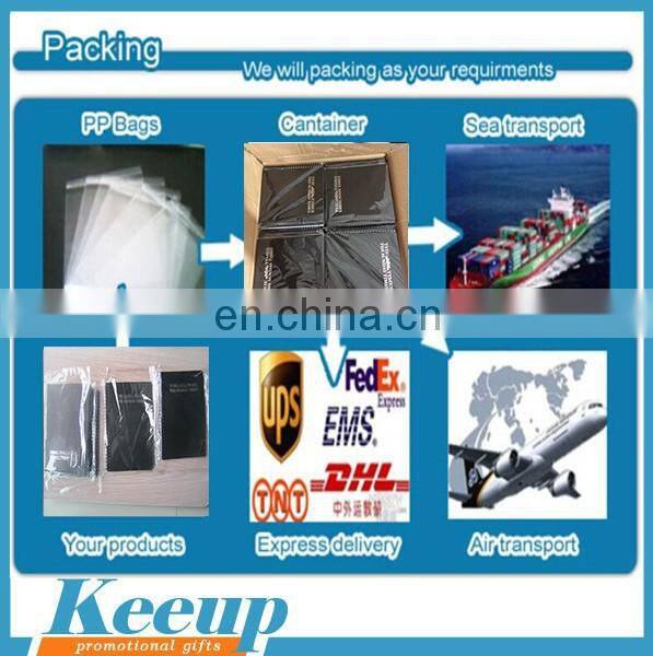 Printed hard paper cover promotional notebook with spiral bound