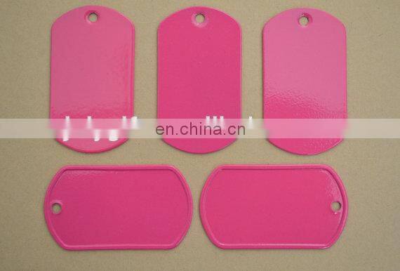 Stainless steel blank dog tags