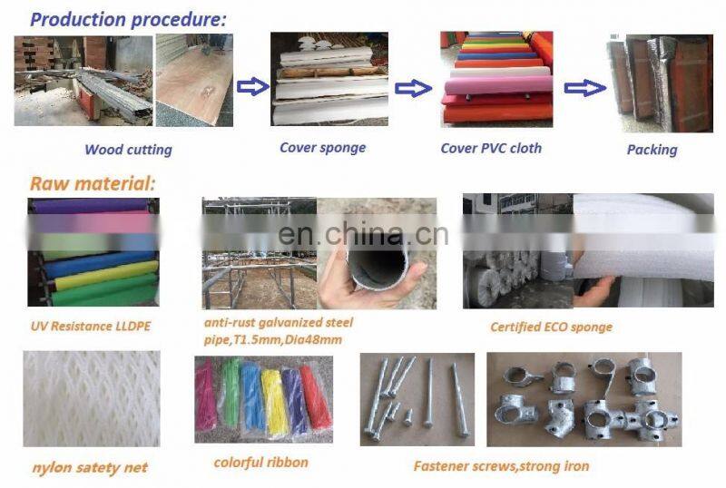 classic Plastic Toys Series kids favorite lovely plastic playground with Slide