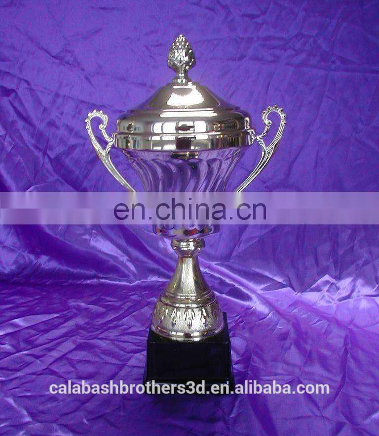 Small MOQ Custom Gold Silver Cups 3D Printing Award Trophy Cup