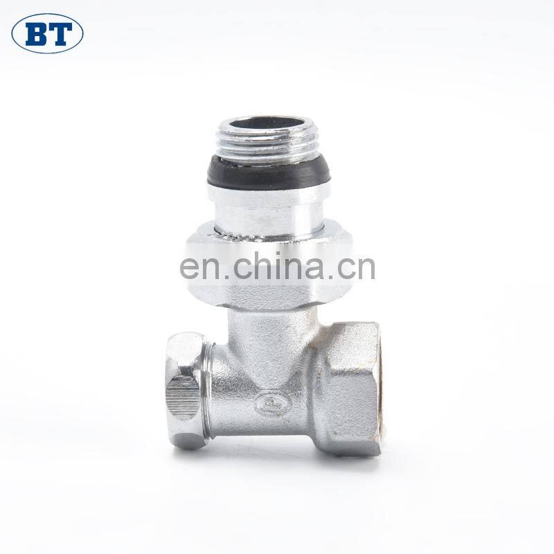BT3035 china wholesale brass chromed thermostatic radiator drain valve